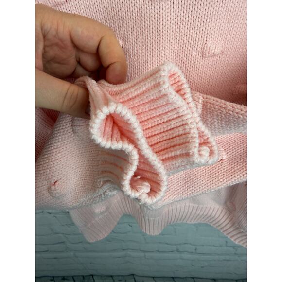 DRAPER JAMES & ELOQUII light pink cotton blend turtleneck sweater pullover 14/16 - Picture 7 of 8